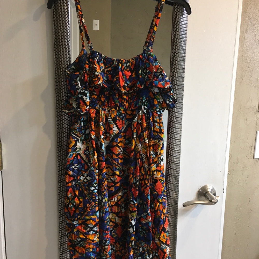 High/Low Spaghetti Strap Dress - Picture 2 of 3